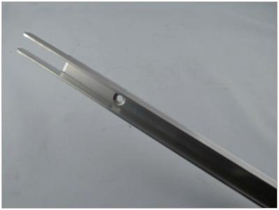 Führungsschiene Rollade Edelstahl 800 mm hoch