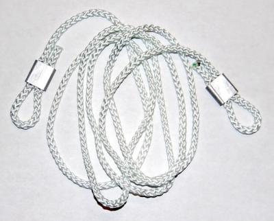 Nylonkordel 3mm, L=1140, mit Ösen