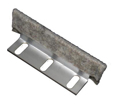 Führungsgleiter Filz (Glastürblätter)