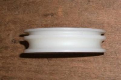 Laufrolle mit Seilrille  D 75x20