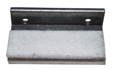 Türführung Ausführung Filz, Lochabstand 40mm