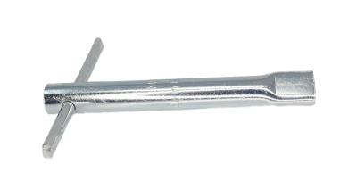Notentriegelungsschlüssel M8, Länge 124 mm Dreikant