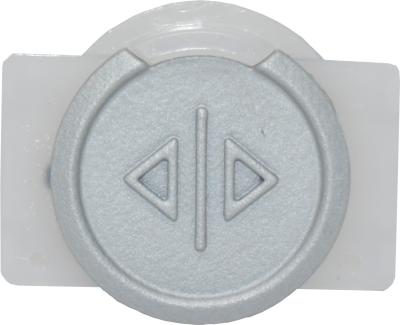 Tasterplatte SIGMA silber "Tür auf"