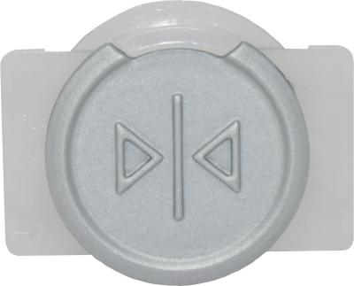 Tasterplatte SIGMA silber "Tür zu"