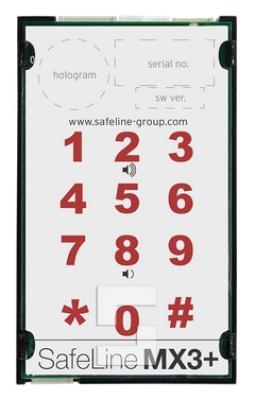 SafeLine MX3 Hinterbau mit 3mm LED Piktogramme