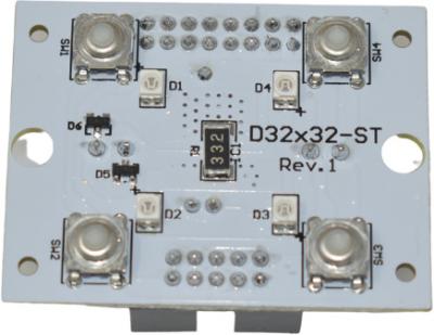 DR28 Drückerplatine LED rot