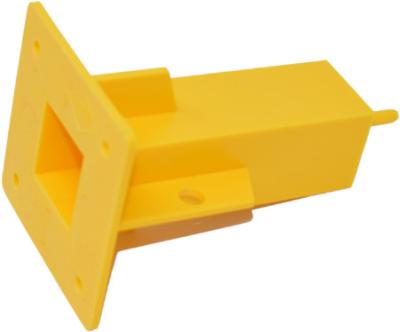 Gerüsthülsen 25 x 25 x 95 mm gelb