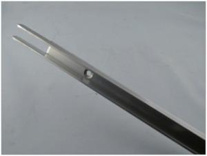Führungsschiene Rollade Edelstahl 800 mm hoch