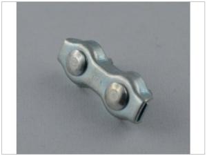Türseilklemme für 3mm Seil Duplexklemme NG 3,0