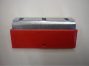 Führungsgleiter Kunststoff "ROT" (86x36mm)