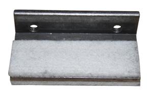 Türführung Ausführung Filz, Lochabstand 40mm