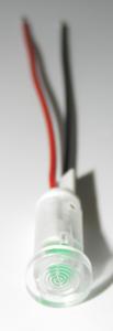 LED-Bündigkeitsanzeige in Schaltschranktür zur Nachrüstung 12V-24V