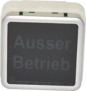 Anzeige AUSSER BETRIEB" (TAB01738)"