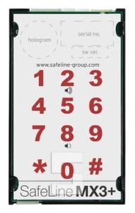 SafeLine MX3 Hinterbau mit 3mm LED Piktogramme