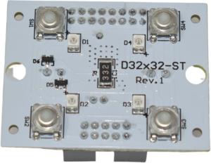 DR28 Drückerplatine LED rot