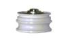 Laufrolle mit Seilrille für langsames Türblatt D=47mm Außen , D=41mm Lauffläche