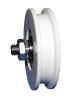 Türlaufrolle (Baugleich mit Hersteller Kone) D70/60/M10x17,5 Rechtecknut 10.2