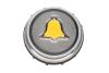 RP35-20.LR12.SK-P Taster rund, Tastenplatte geprägt "Symbol: Glocke"