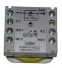 Pfeil AB, quadratischer Taster, erhaben, blau, Symbol und Rand beleuchtet, 2 Kontakte