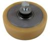 Rolle VSL ø125/20 x 40 mm VU 93°/St. inkl. Achse, FK5 Führungsrolle
