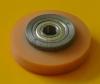 Rolle VSL ø56/10 x 18/10 mm VU 93°/St. konisch, 2 x Lager 6000 ZZ C2