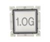 Drückerplättchen DP D13 50x50mm, graviert, 15mm