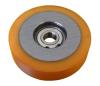 Rolle VSL ø80/12 x 20 mm VU 93°/St. 1 x Lager 6201 ZZ, Sicherungsring