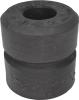Aufsetzpuffer B10, ø 80 x 80 mm, mit umspritzter Stahlplatte
