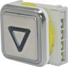 Taster Light Quadrato V2 mini_micro 2DF rot "Pfeil ab", 24V,Schraubklemmen, 2 Kontakte