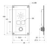 SafeLine MX3 mit Piktogramme und Frontplatte zum Einbau