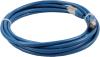 Systemkabel 3,0m blau für SM1, Patchkabel CAT5-300 SFTP blau