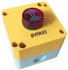 Signal Bypass, 80dB 24VDC ohne Kabel, LED-Blinklicht mit Signalton im Gehäuse, Ausführung gem. EN 81-20