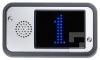 Etagen-Anzeige FD1600 – zur Aufbaumontage mit Lautsprecher (blaue Anzeige)