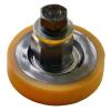 Rolle VSL ø123/30 x 30 mm VU 93°/St. 1 x Lager 6306 ZZ SKF, inkl. Exzenter