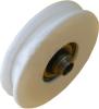 Türlaufrolle OTIS Europa ø70/60/8,2 x 14 mm 1 x Lager 6002 ZZ, Achse zentrisch